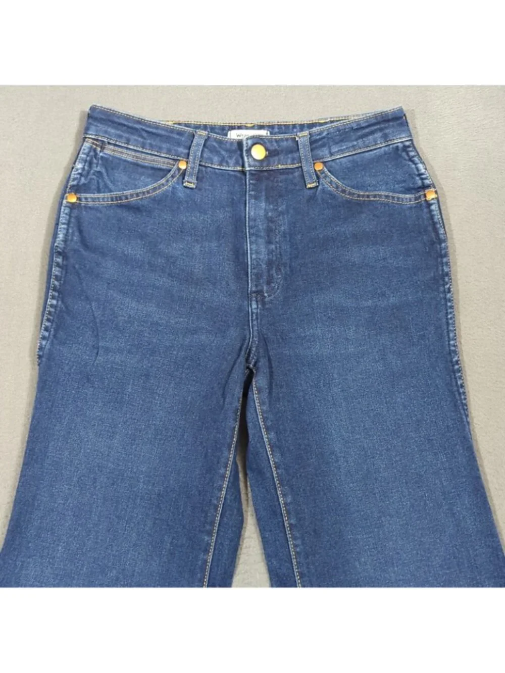 Wrangler Jeans Women's 27x30 Blue Wanderer High Rise Flare 622 - Picture 4 of 13